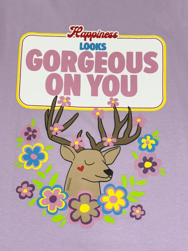 Girls Graphic Tshirt- Gorgeous