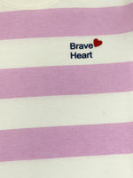 Girls Tshirt- Pink Striped