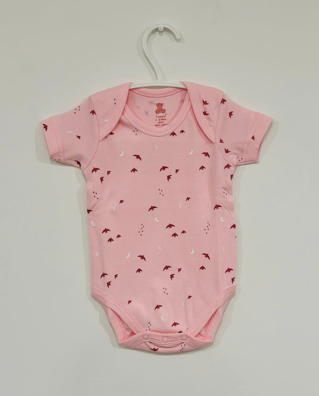 Baby Bodysuit-Pack Of 3Pcs Bird Plane & Ship