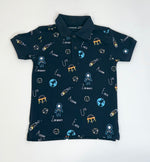 Toddler Polo Tshirt- Astronaut