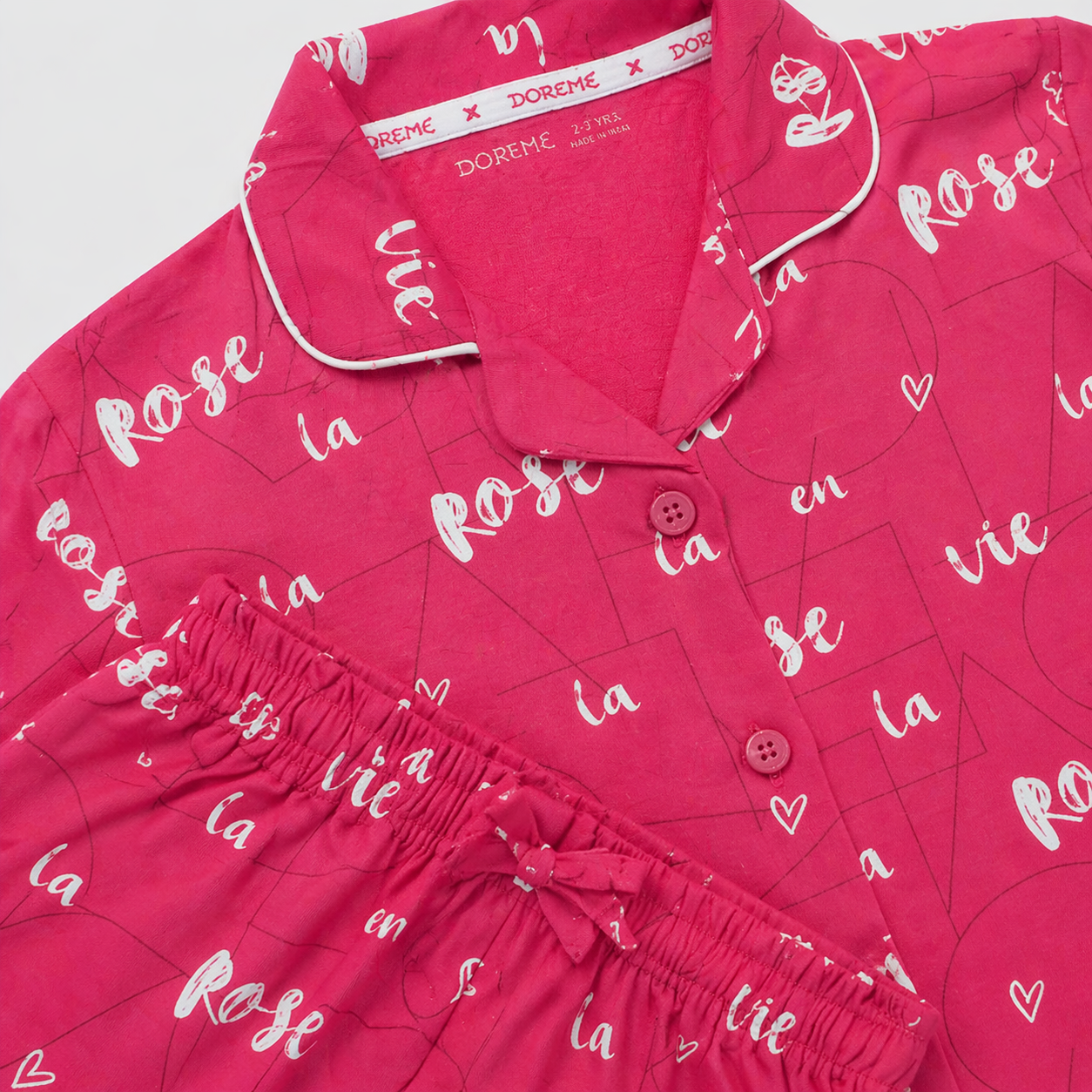 Toddler Twilight Comfort set- Pink