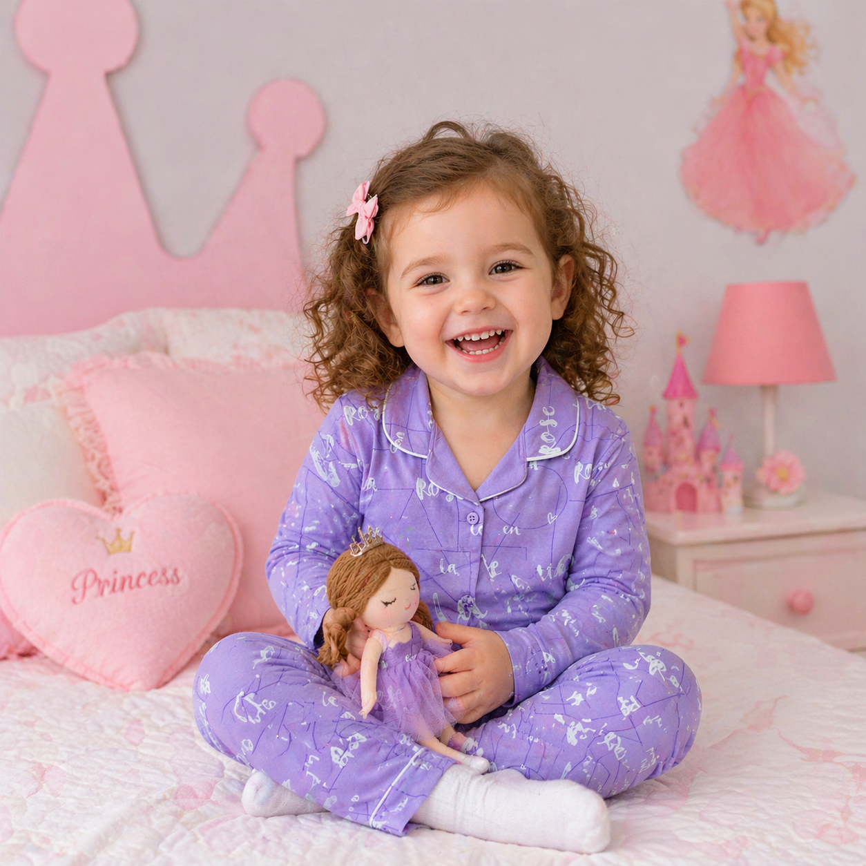 Toddler Twilight Comfort set- Lavender