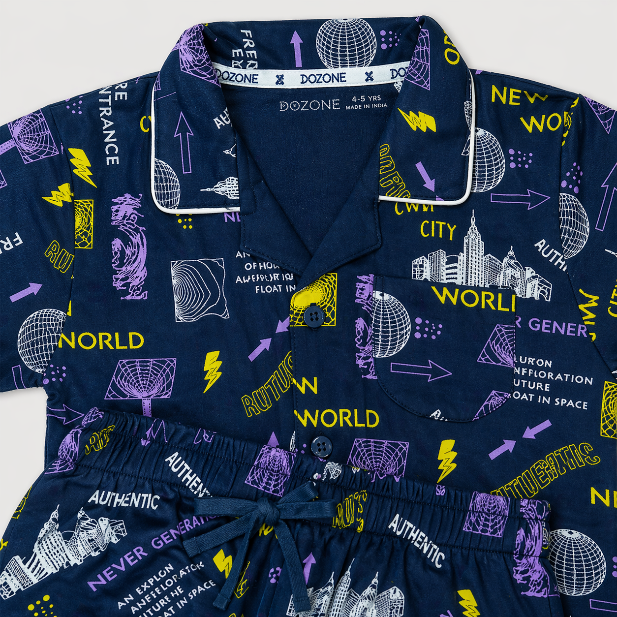 Toddler Chill & Thrill Set- Blue world