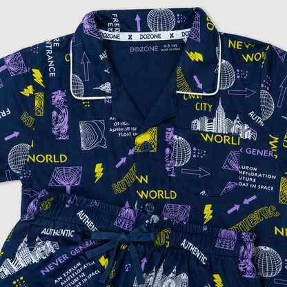 Toddler Chill & Thrill Set- Blue world