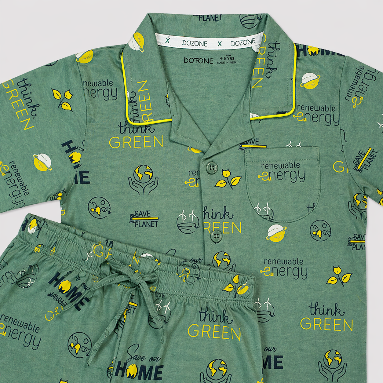 Toddler Chill & Thrill Set Green Energy