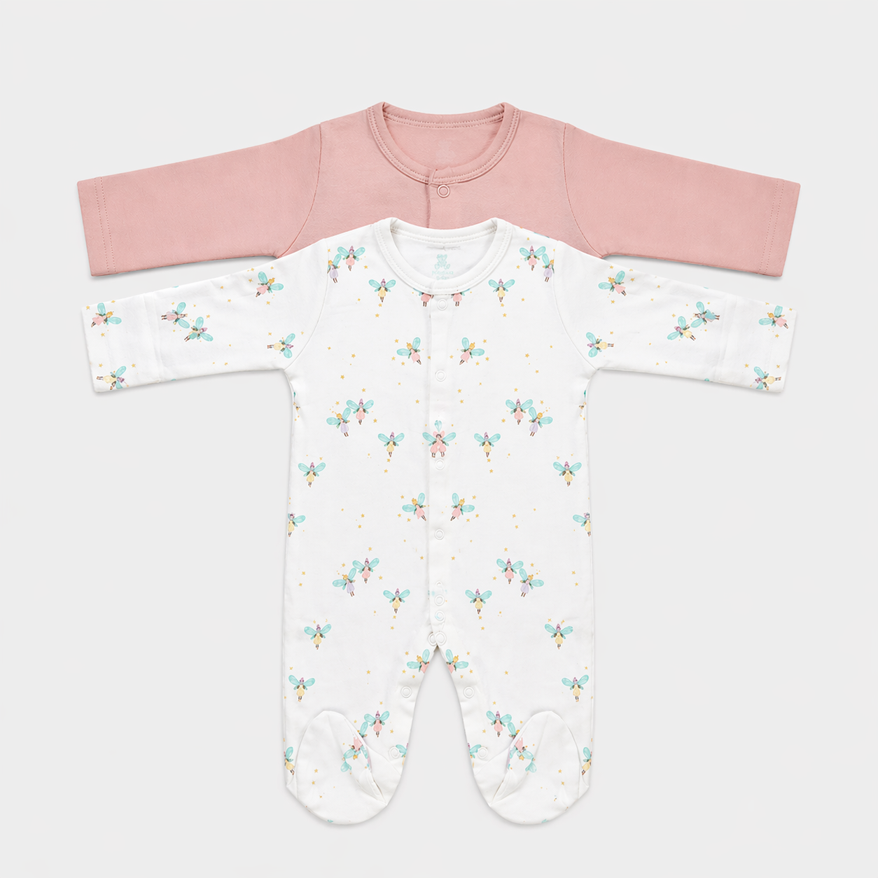 Baby Romper-Pack Of 2Pcs Fairy Days