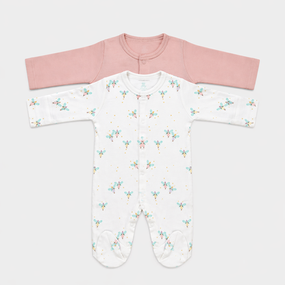 Baby Romper-Pack Of 2Pcs Fairy Days