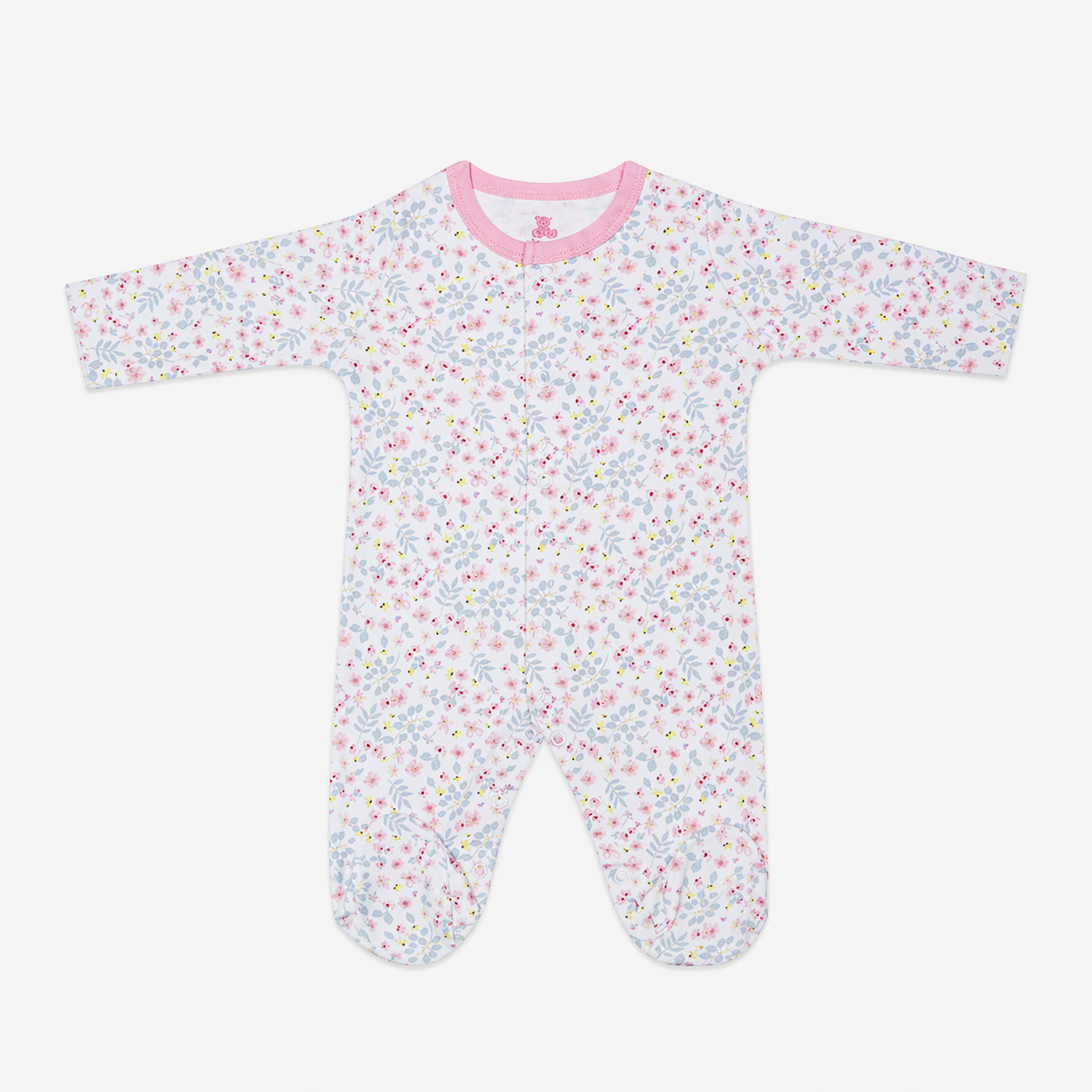 Baby Romper-Pack Of 3Pcs  Nature
