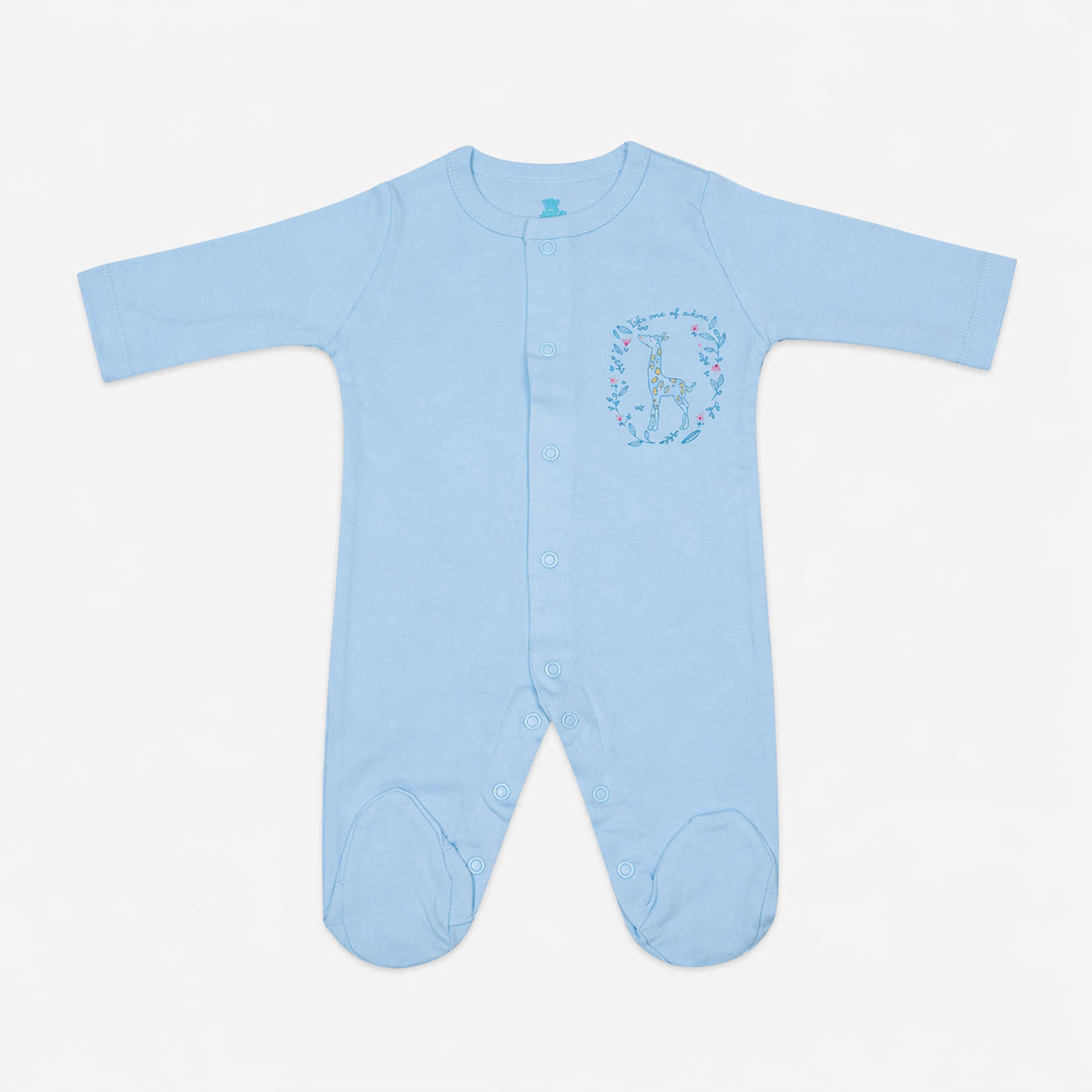 Baby Romper-Pack Of 3Pcs  Nature