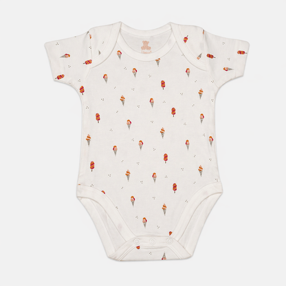 Baby Bodysuit-Pack Of 3Pcs Ice Cream