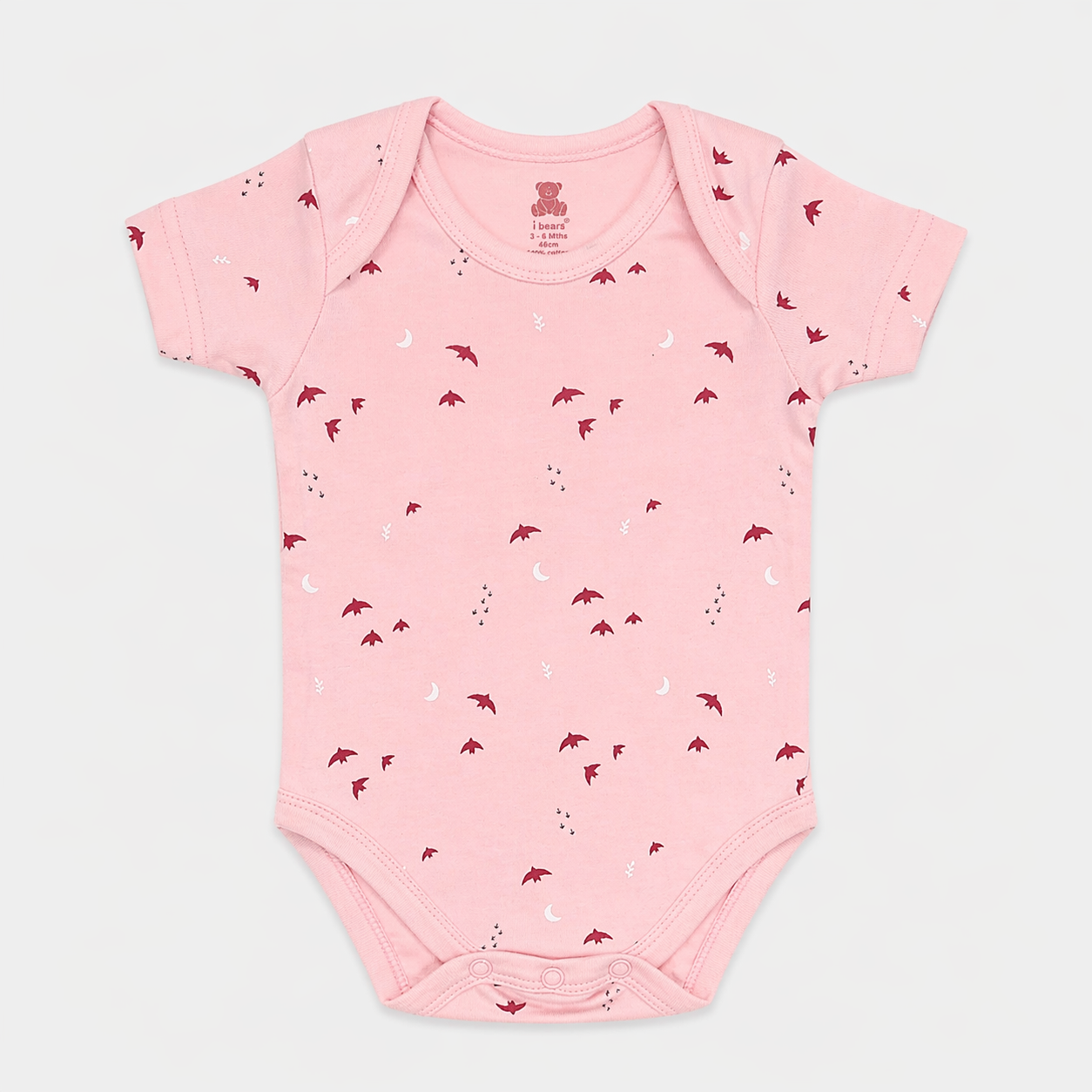 Baby Bodysuit-Pack Of 3Pcs Bird Plane & Ship