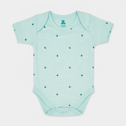 Baby Bodysuit-Pack Of 3Pcs Bird Plane & Ship