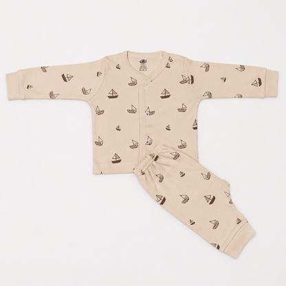 Baby Outfit Set Sailing Ship