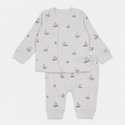 Baby Outfit Set Sailing Ship