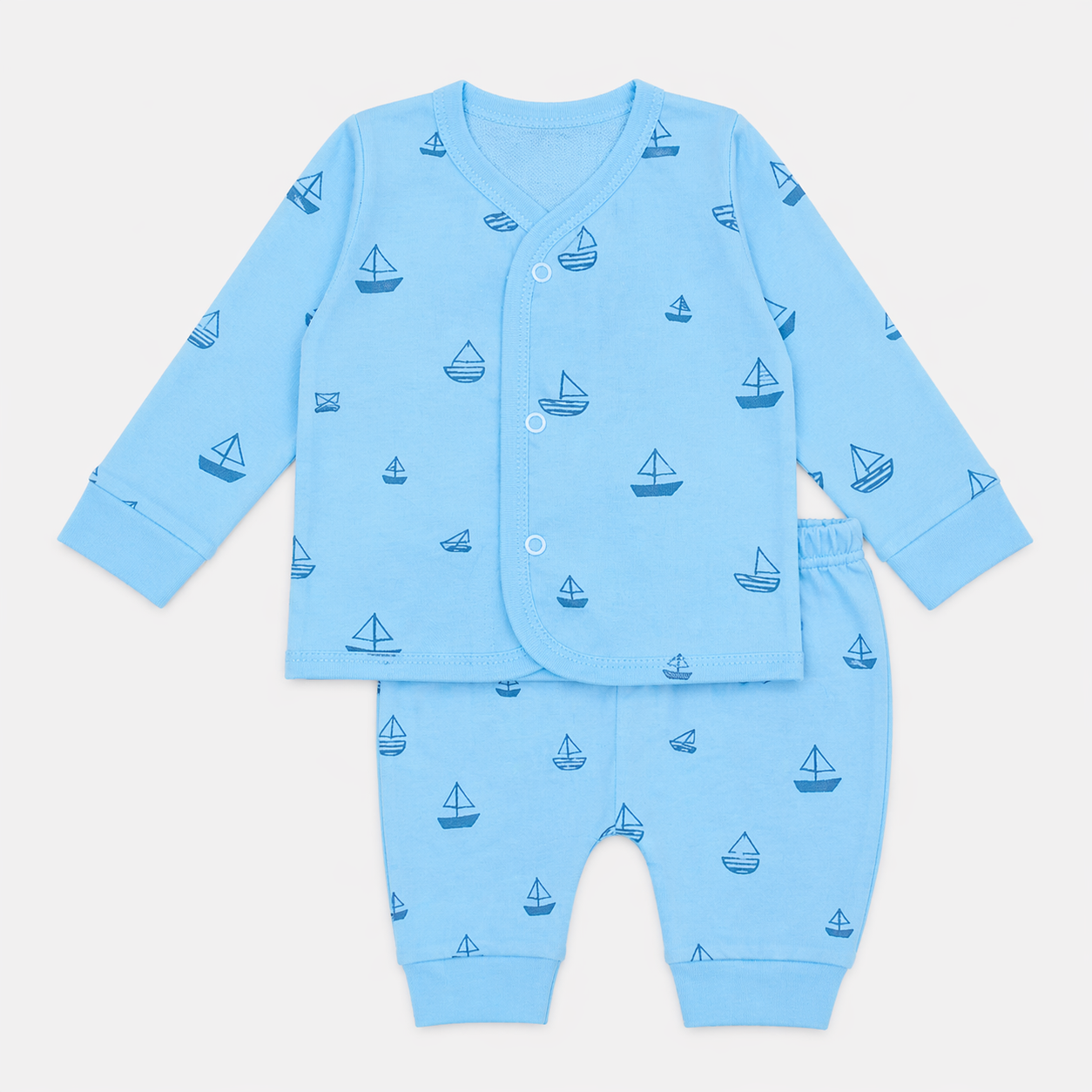 Baby Outfit Set Sailing Ship