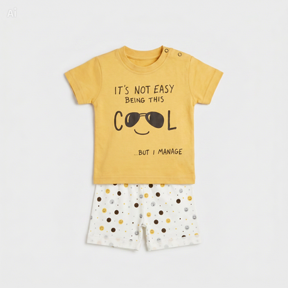Baby and Toddler T-Shirt and Short set Cool