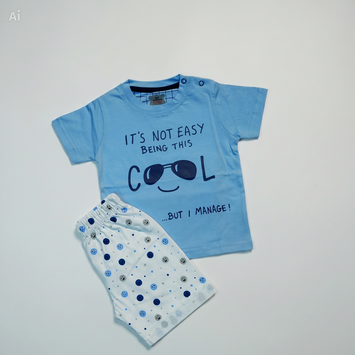 Baby and Toddler T-Shirt and Short set Cool