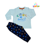 Baby Pullover Outfit Set Play Text Print