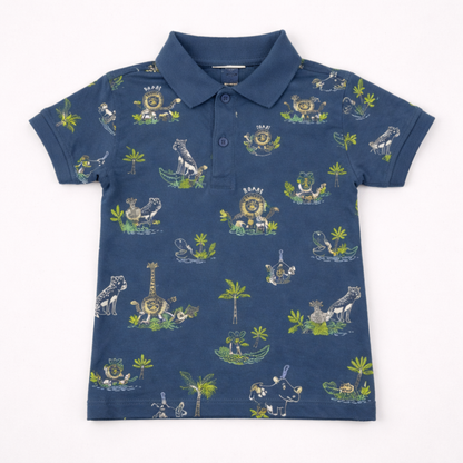 Toddler Polo Tshirt- Jungle