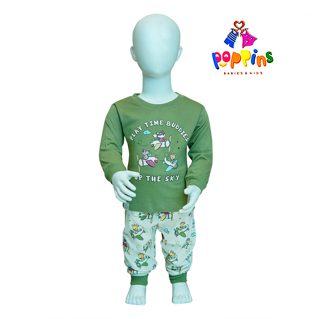 Baby Play outfit set- Green