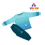 Baby and Toddler T-shirt and Pant Little One Stripes Set