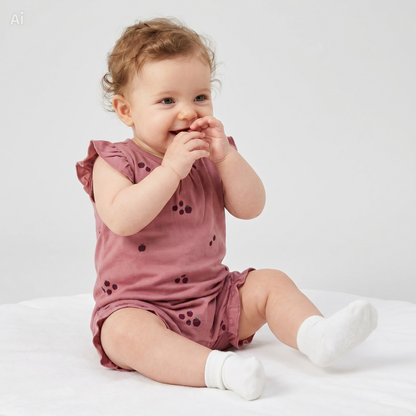 Baby Short Sleeve Romper Pack Of 2Pcs Fruit