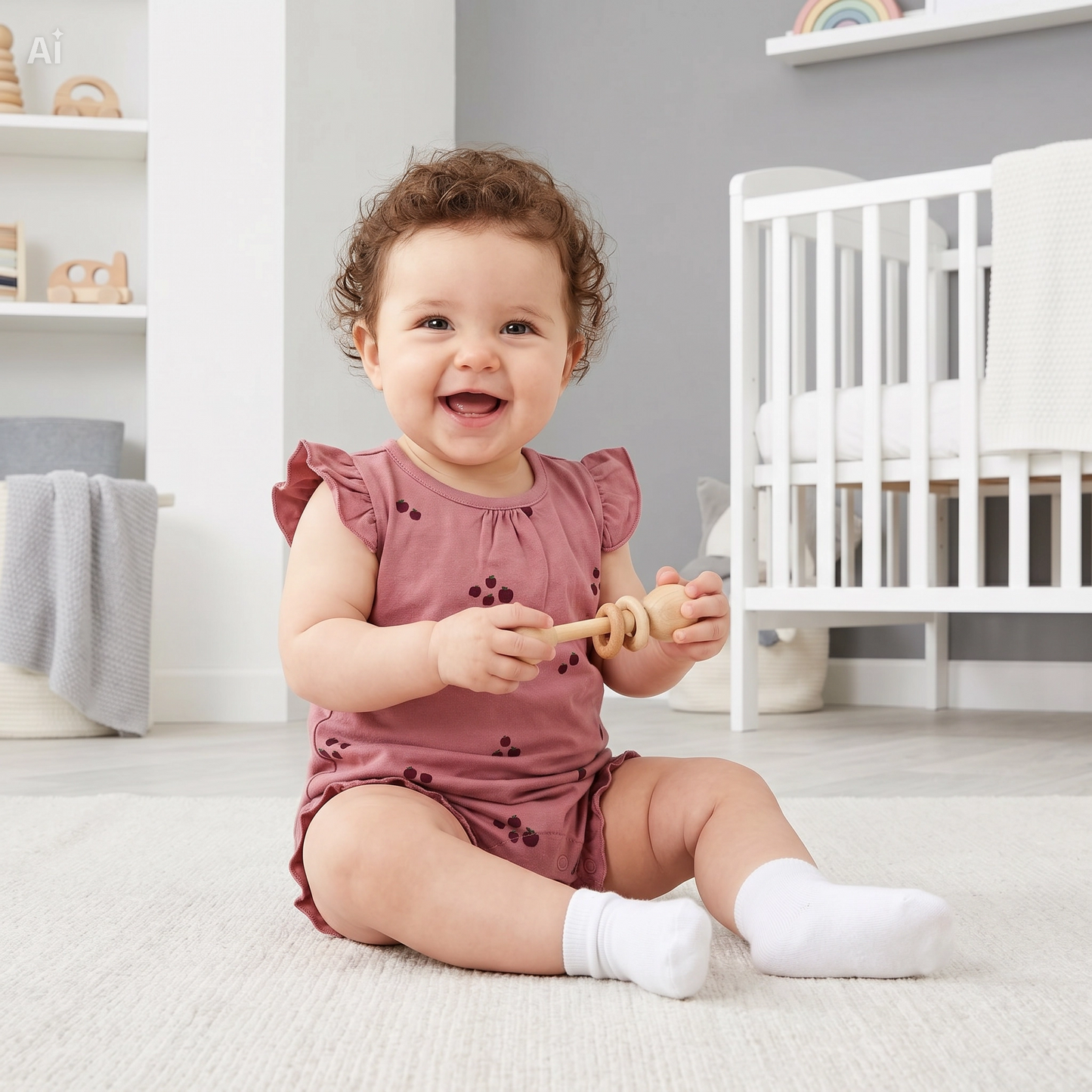 Baby Short Sleeve Romper Pack Of 2Pcs Fruit